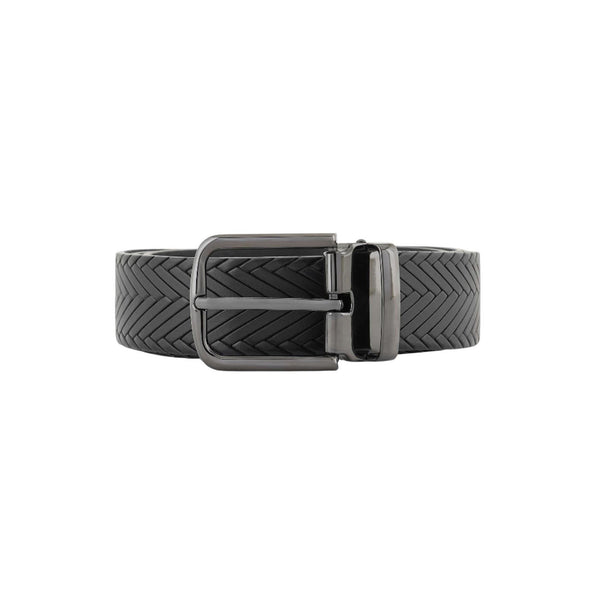Emporio Armani Cintura Cintura Uomo pelle intrecciata UNI - Francavilla Moda